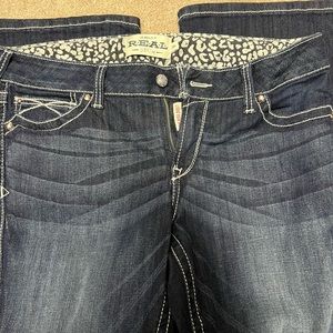R.E.A.L. Ariat Jeans Low Rise Boot Size 33R NWOT